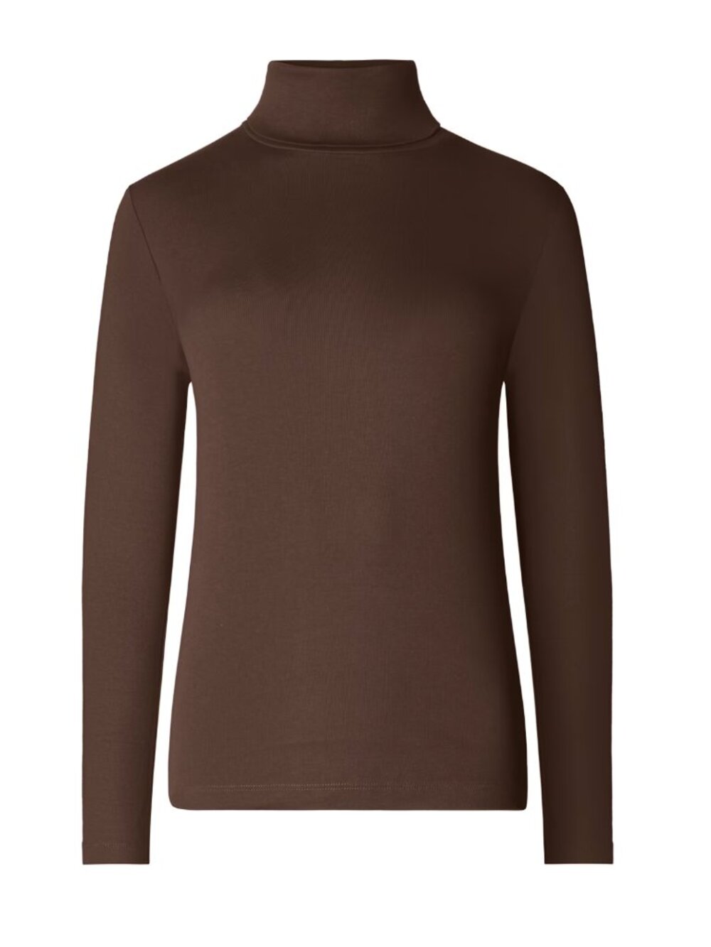House of Bruar Ladies Cotton Roll Neck Jumper